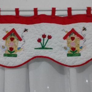 Cortina com Bandô – Pássaros