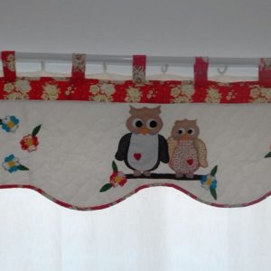 Cortina Com Bandô – Corujas
